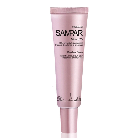 SAMPAR Golden Glow – Tinted Moisturiser Face Women with Sun Glow Effect - Picture 3 of 3